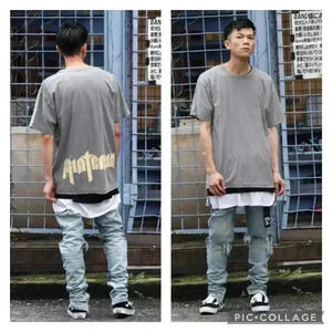 MintCrew Rockstar Skinny Button Fly Zippered Legs Light Wash Rare Men’s 29